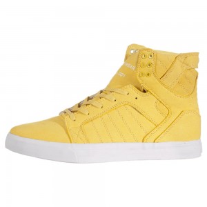 Altos Supra SkyTop Hombre Amarillos | YKAQD2345