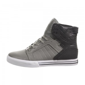 Altos Supra SkyTop Hombre Grises Negros | GMKRQ7360