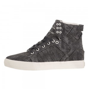 Altos Supra SkyTop Hombre Grises | SBWYF7382