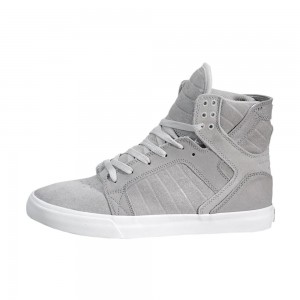 Altos Supra SkyTop Hombre Grises | SYHJA3947