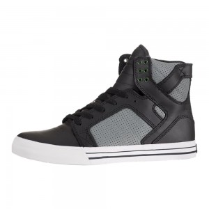 Altos Supra SkyTop Hombre Negros Grises | FZEAR1572