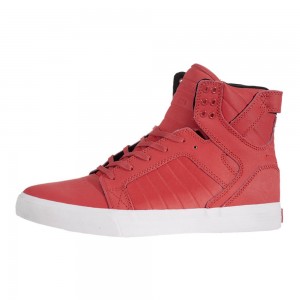 Altos Supra SkyTop Hombre Rojos | GAOXR9861