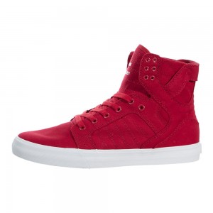 Altos Supra SkyTop Hombre Rojos | VMIDX4827