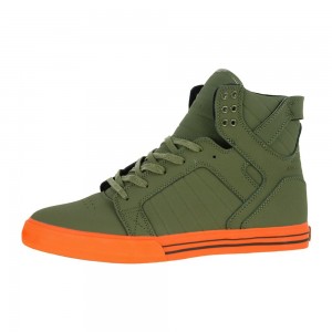 Altos Supra SkyTop Hombre Verdes | GROMN3956