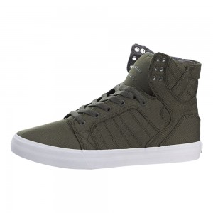 Altos Supra SkyTop Hombre Verdes | IVBDA7582