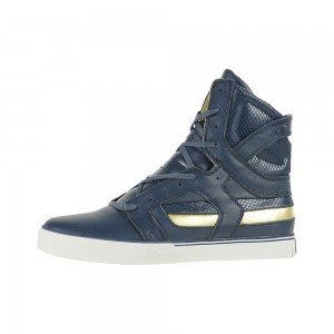 Altos Supra SkyTop II Mujer Azul Marino Dorados | XABHW4832