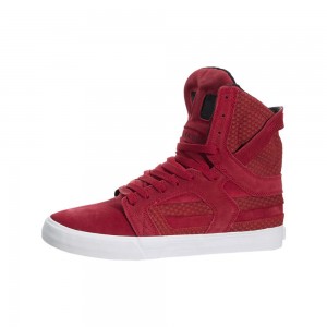 Altos Supra SkyTop II Mujer Rojos | RZTCW2680