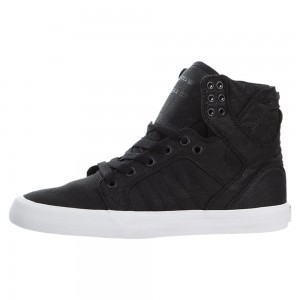 Altos Supra SkyTop Mujer Negros | FGRLO0482