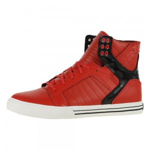 Altos Supra SkyTop Mujer Rojos | CYNQK6809