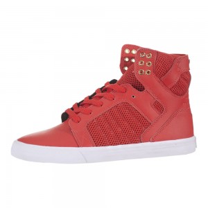 Altos Supra SkyTop Mujer Rojos | RJZTL3027