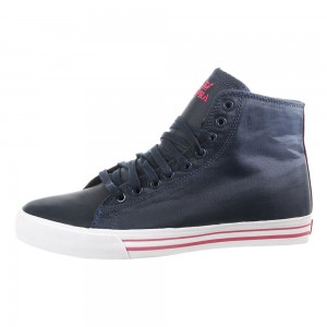 Altos Supra Thunder High Hombre Azul Marino | XDHSJ3286