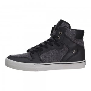 Altos Supra Vaider Hombre Negros Grises | HMUEL4136