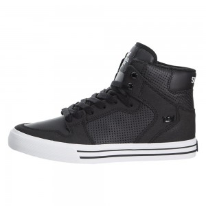 Altos Supra Vaider Mujer Negros | UKQCH5607