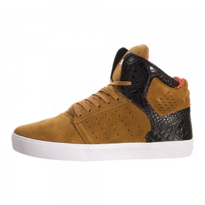 Tenis Skate Supra Atom Hombre Marrom | IPRWT1582