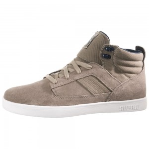 Tenis Skate Supra Bandit Mujer Kaki | HEYGQ0367