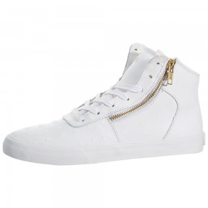 Tenis Skate Supra Cuttler Mujer Blancos | XSFJR8549