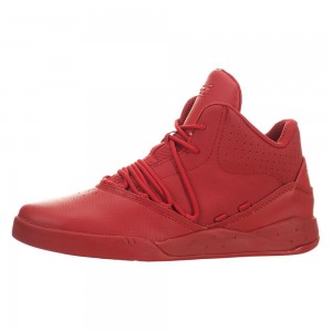 Tenis Supra Estaban Hombre Rojos | WXIYT8502