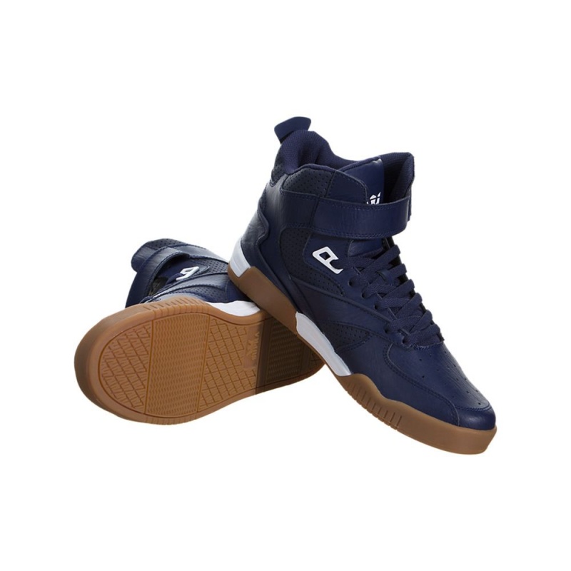 Altos Supra Bleeker Hombre Azules | WVMIK2630