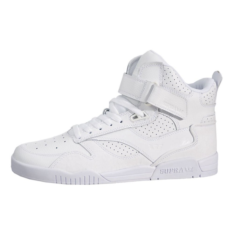 Altos Supra Bleeker Hombre Blancos | IRONY9824