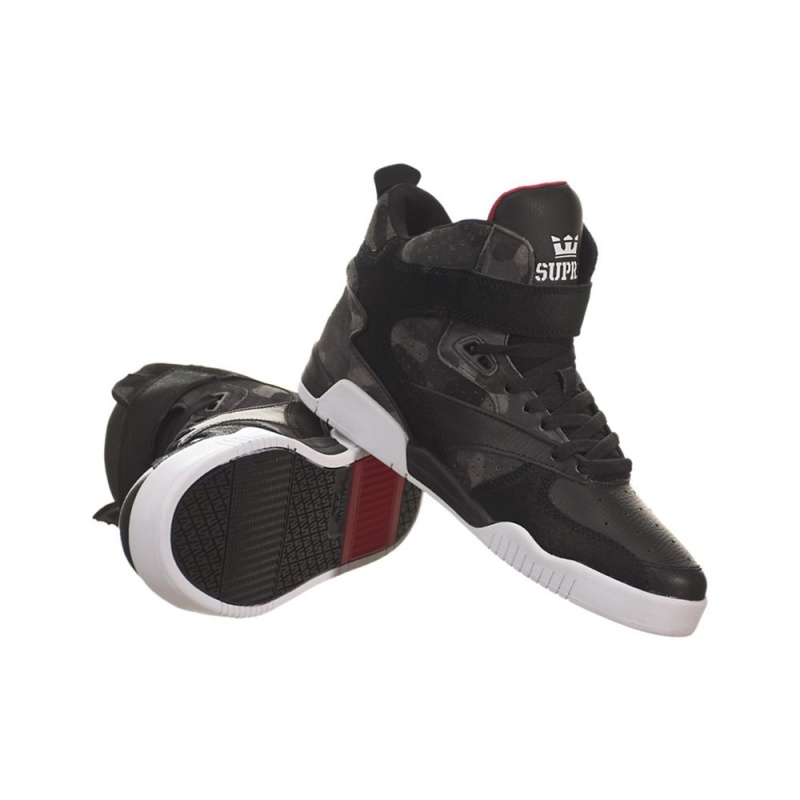 Altos Supra Bleeker Hombre Negros | IKTMQ5923