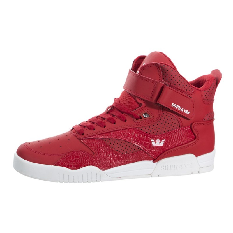 Altos Supra Bleeker Hombre Rojos | VSZFU8540