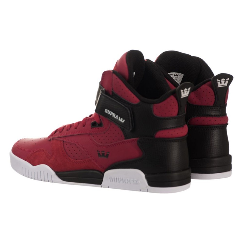 Altos Supra Bleeker Hombre Rojos | ZYWFO2904