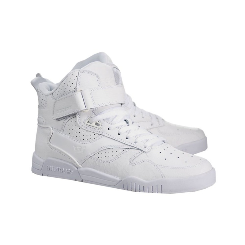 Altos Supra Bleeker Mujer Blancos | EVGXB2031