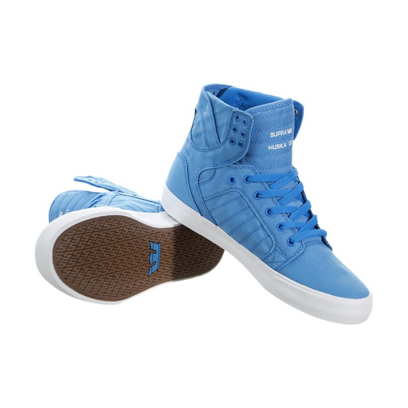 Altos Supra SkyTop D Hombre Azules | JKIPV5083