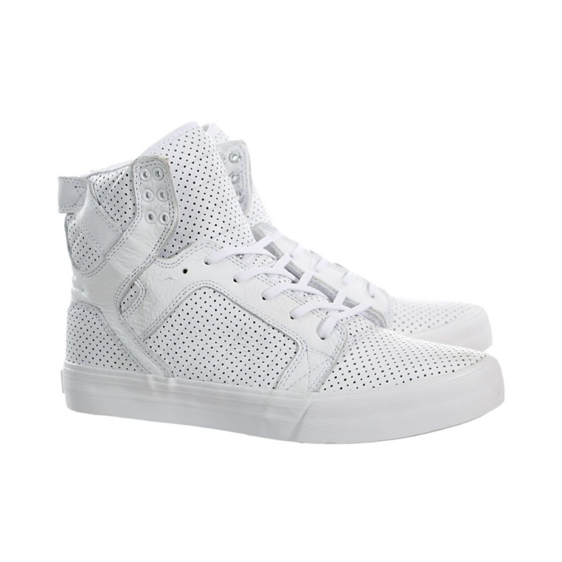 Altos Supra SkyTop HF Hombre Blancos | ZNPHO6751