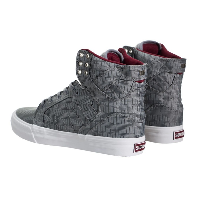 Altos Supra SkyTop HF Hombre Grises | DRJYW7968