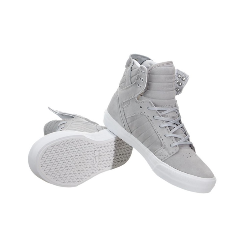 Altos Supra SkyTop HF Hombre Grises | SQCVF9712