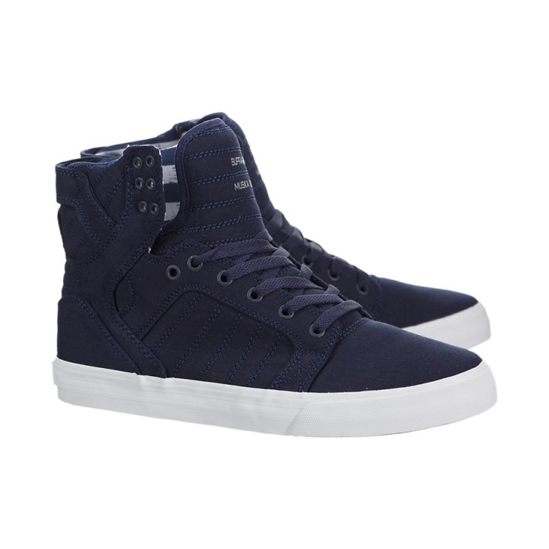 Altos Supra SkyTop Hombre Azul Marino | PWUTD4123