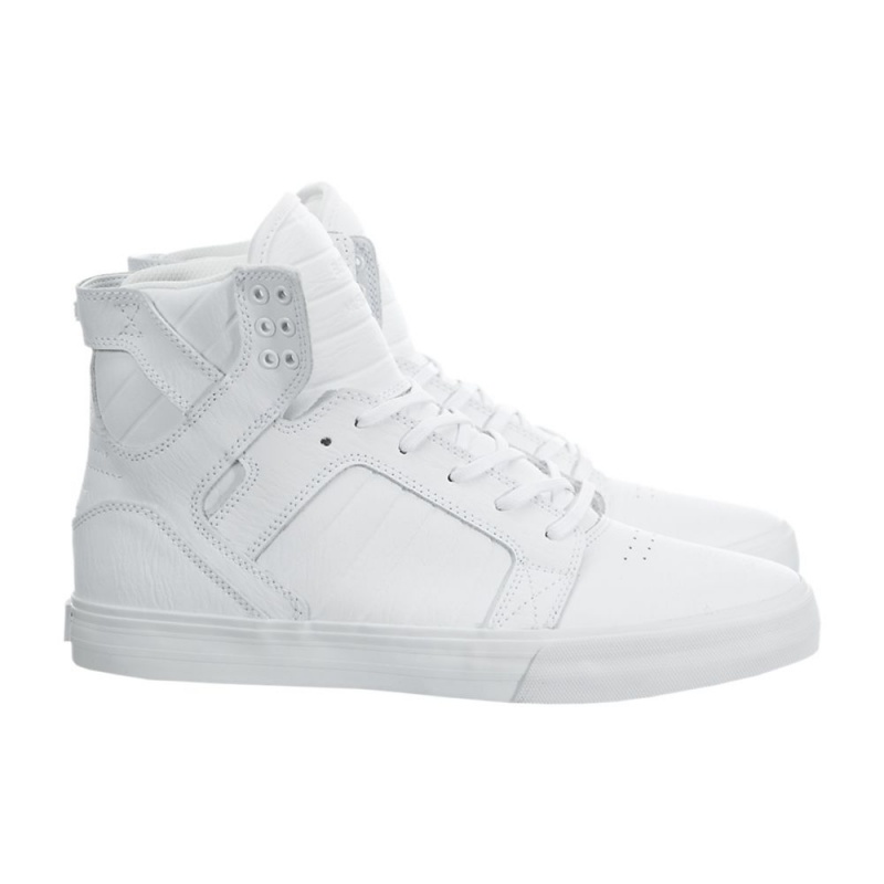 Altos Supra SkyTop Hombre Blancos | BJWVN1907