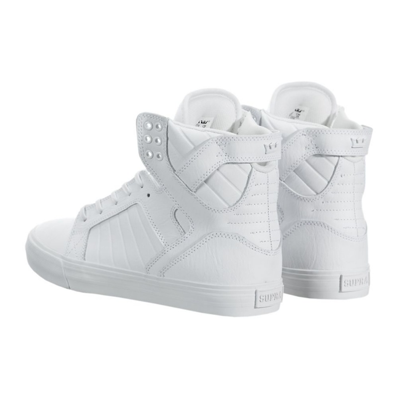 Altos Supra SkyTop Hombre Blancos | BJWVN1907