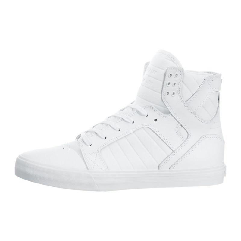 Altos Supra SkyTop Hombre Blancos | BJWVN1907