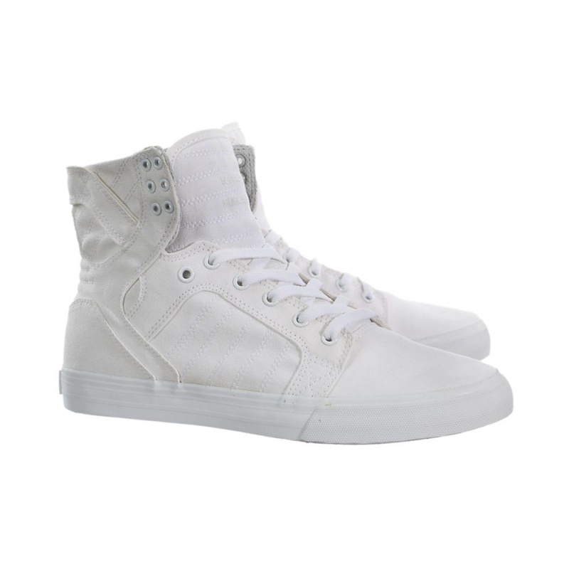 Altos Supra SkyTop Hombre Blancos | NWBSK1829