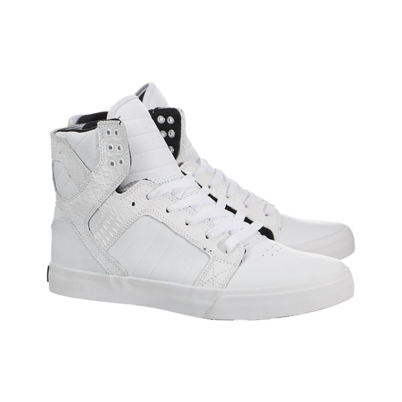 Altos Supra SkyTop Hombre Blancos | RDNBI4782