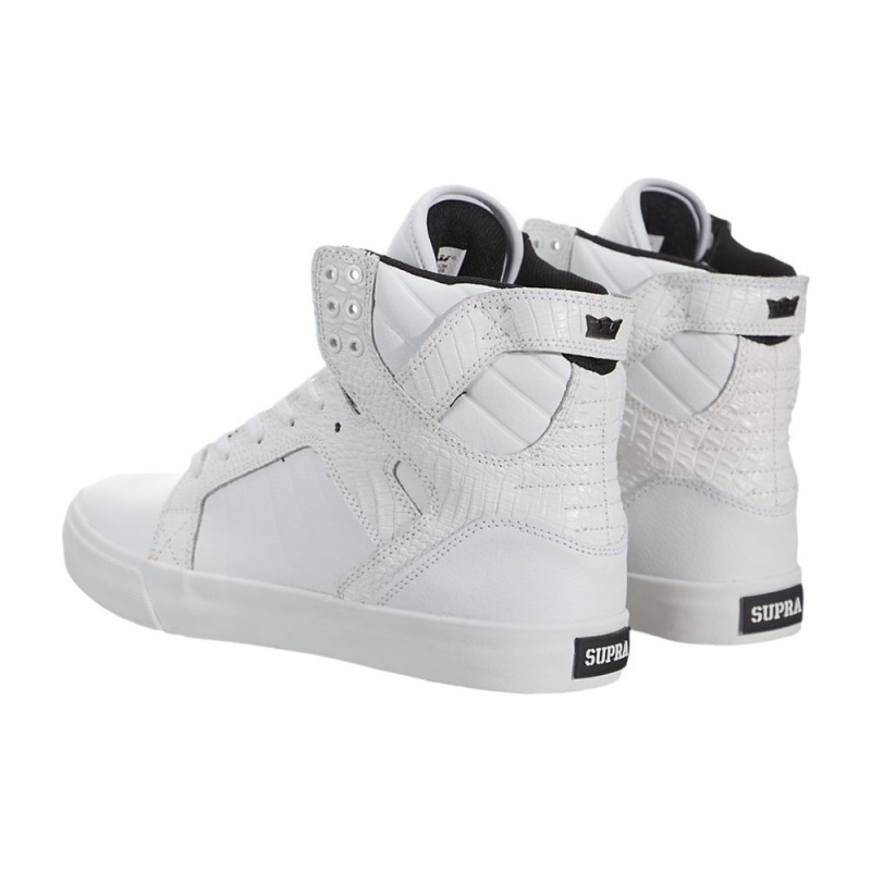 Altos Supra SkyTop Hombre Blancos | RDNBI4782