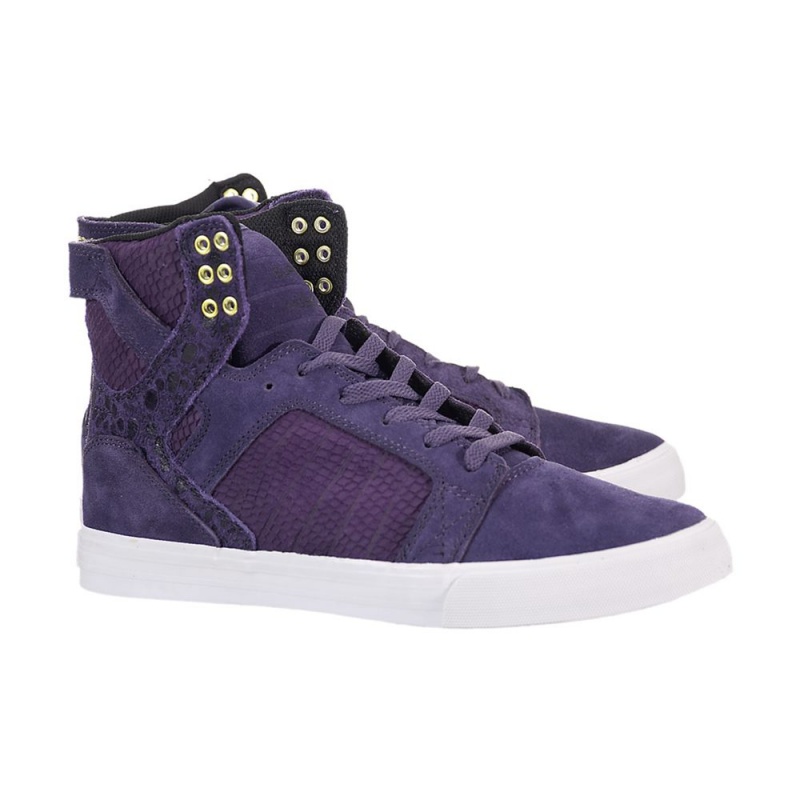 Altos Supra SkyTop Hombre Morados | ULMEB0912