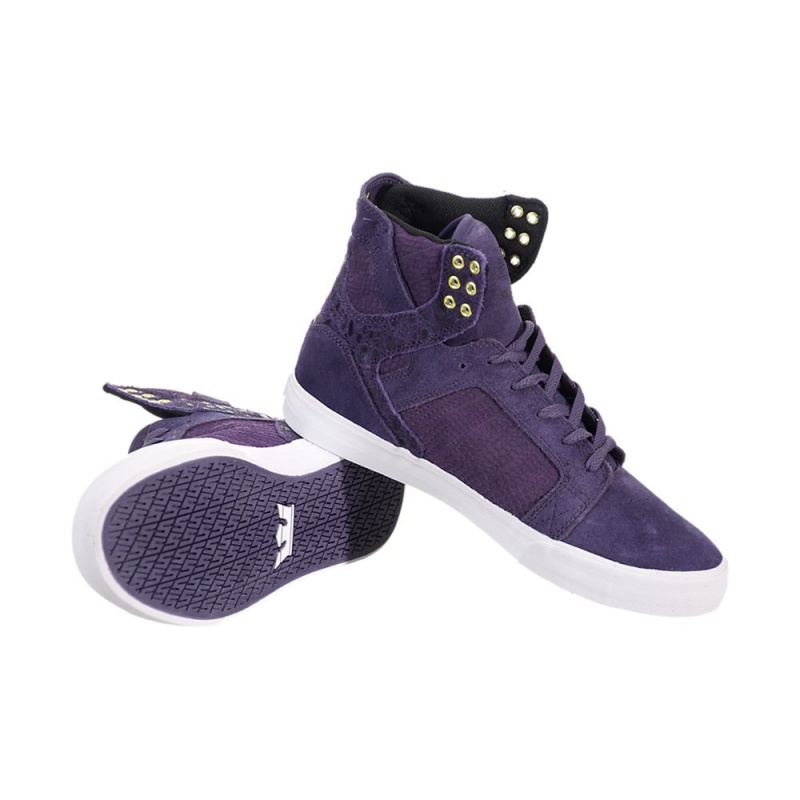 Altos Supra SkyTop Hombre Morados | ULMEB0912