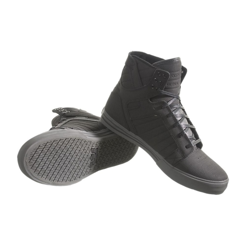 Altos Supra SkyTop Hombre Negros | DUXQF8361