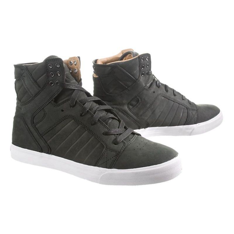 Altos Supra SkyTop Hombre Negros | IETAF6452