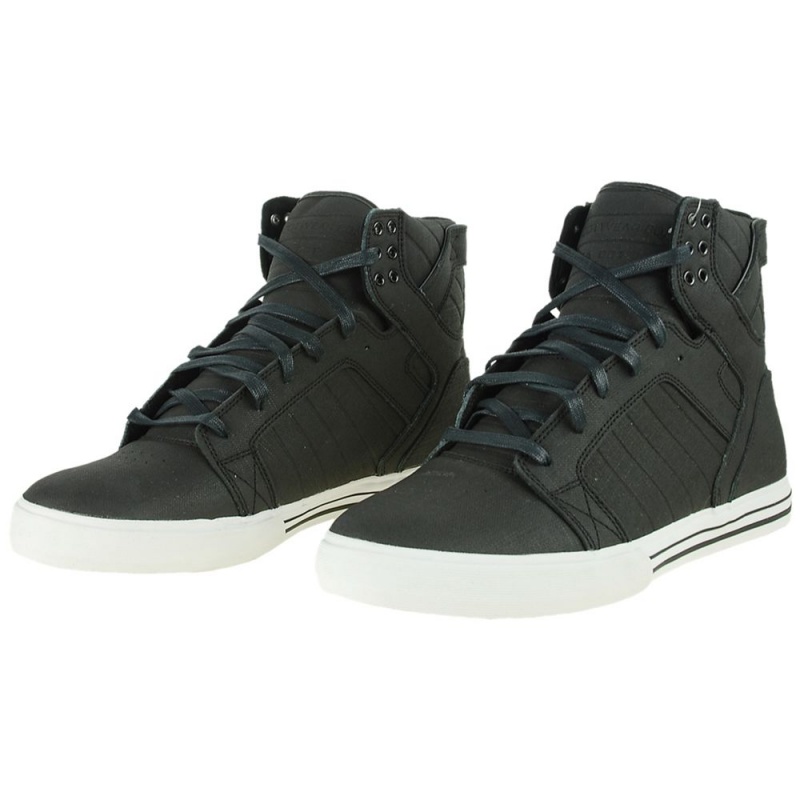 Altos Supra SkyTop Hombre Negros | KANHG7094