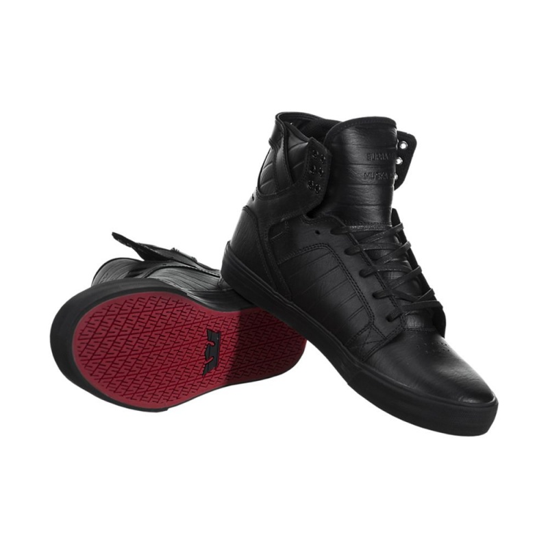 Altos Supra SkyTop Hombre Negros | VULHM6234