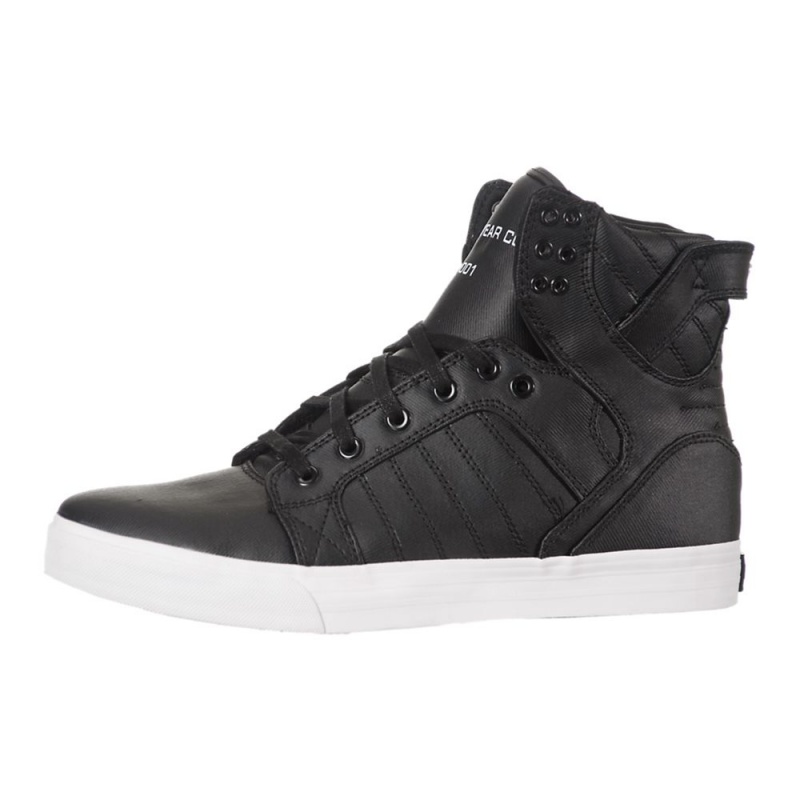 Altos Supra SkyTop Hombre Negros | WZYVD7410