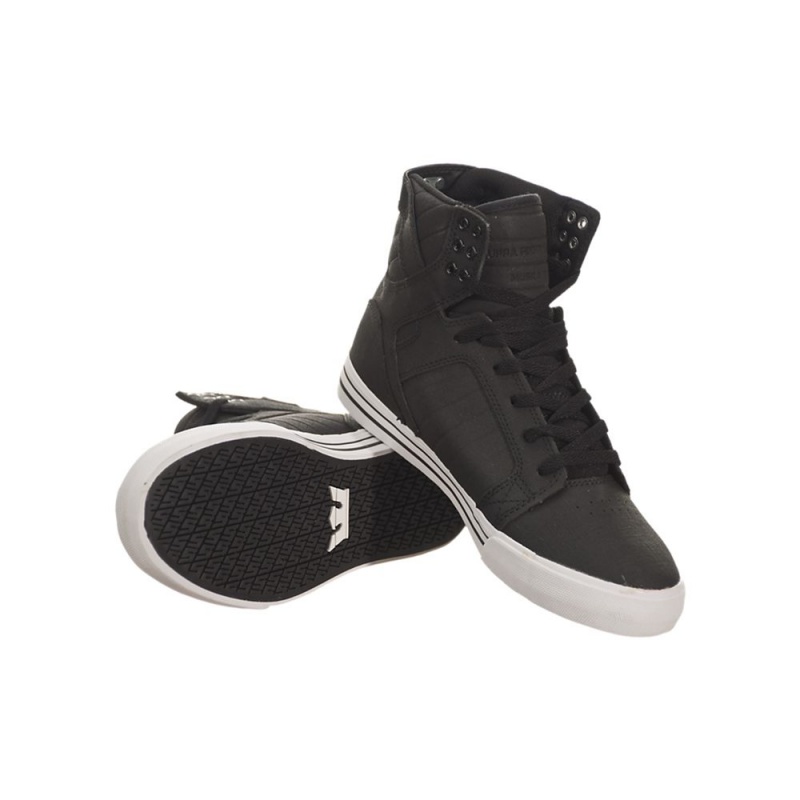 Altos Supra SkyTop Hombre Negros | XUEBY4197