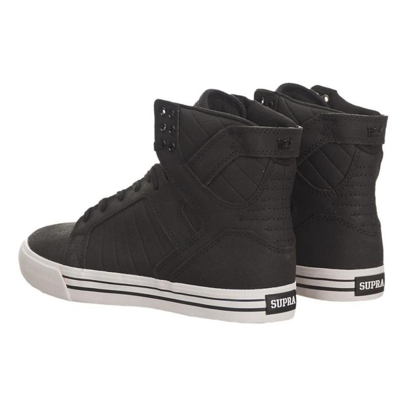 Altos Supra SkyTop Hombre Negros | XUEBY4197