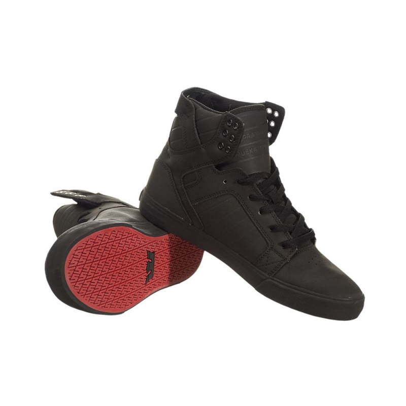 Altos Supra SkyTop Hombre Negros | YHCGF3946