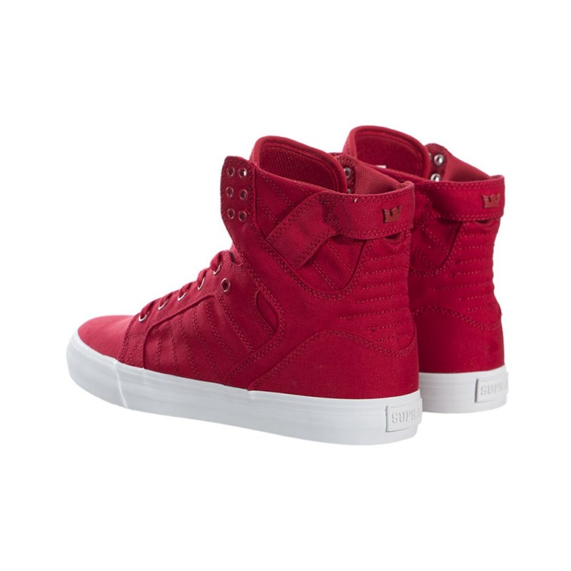 Altos Supra SkyTop Hombre Rojos | VMIDX4827