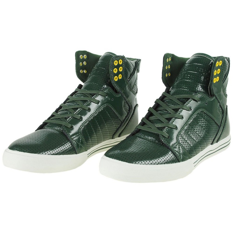 Altos Supra SkyTop Hombre Verdes | EPYCH0839